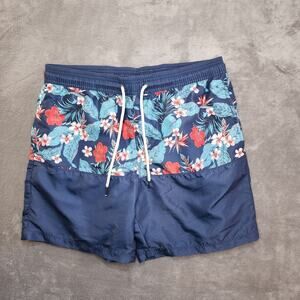Anko Men's L Blue Floral Board Shorts - Summer Ready